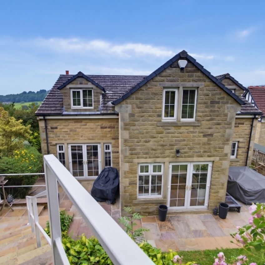 Delph House, Stainland Road, Holywell Green, Halifax, West Yorkshire, HX4. For sale with Clarke & Partners estate agent.
